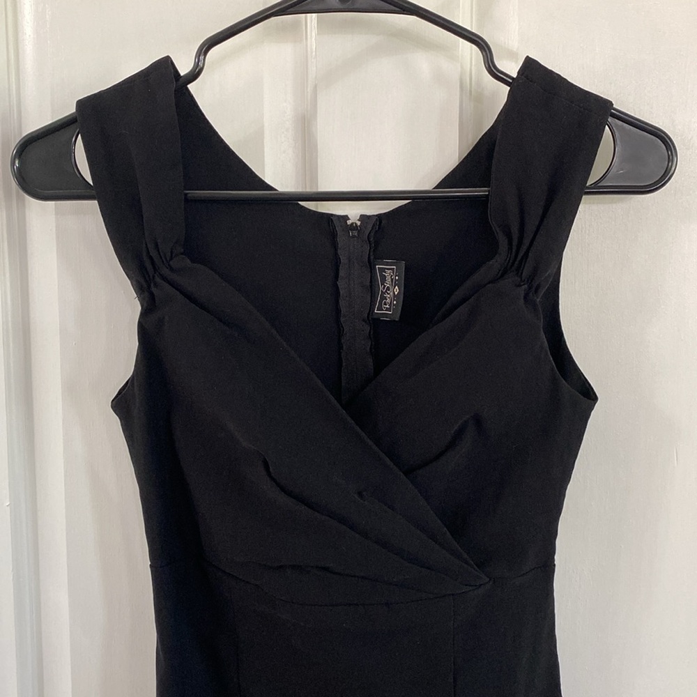 Rock Steady Black Wiggle Dress - Picture 4 of 5
